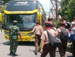 Kodim Boyolali Berangkatkan Siswa SMK Karya Nugraha Ikuti Kegiatan KKRI di Rindam IV/Diponegoro