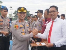 Polres Purbalingga Kukuhkan Pamapta dan Beri Penghargaan Personel Berprestasi