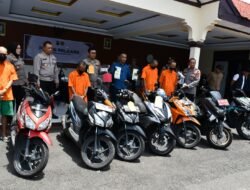 Polres Karanganyar Ungkap Tiga Kasus Pencurian Kendaraan Bermotor, Empat Pelaku Berhasil Diamankan