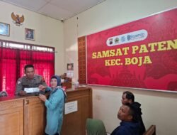 Aiptu Suwartono Laksanakan Pelayanan di Samsat Paten Boja