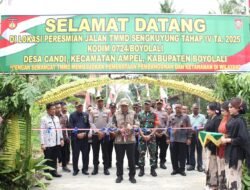 TMMD Sengkuyung Tahap IV Kodim 0724/Boyolali Resmi Ditutup, Wujud Nyata Sinergi Membangun Negeri