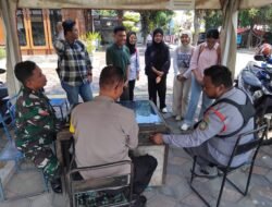 Pererat Sinergitas Dengan Pemuda, Babinsa Komsos Dengan Karang Taruna Wilayah Binaan