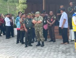 Rangkaian Kunjungan Wapres RI di Jawa Tengah Berjalan Aman, Kasdam IV/Diponegoro Hadir di Lapangan