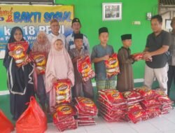 Silaturahmi dan Bakti Sosial ke Panti Asuhan Warnai HUT ke-18 PPWI di Bangka Belitung  ​