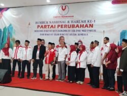 Rembuk Nasional Dan Perayaan HUT Pertama Partai Perubahan : Mohammad Ghufron Nahkoda Baru, Kokohkan Komitmen Kerakyatan