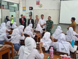 Danramil 03 Serengan Bersama Kapolsek & Camat Launching SPPG-MBG Penyaluran Makanan Bergizi Gratis. 