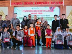 Dorong Wajib Belajar 13 Tahun, Bupati Banyumas Kukuhkan Pokja Bunda PAUD