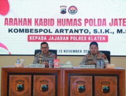 Kabid Humas Polda Jateng Tekankan Penguatan Manajemen Media di Polres Klaten