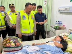 Kapolresta Cilacap Jenguk Korban Longsor di RSUD Majenang