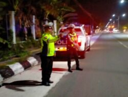Satlantas Polresta Pati Intensifkan Patroli Cegah Kecelakaan di Titik Pekerjaan Jalan Pati–Kudus