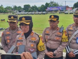Kapolres Sragen Pimpin Langsung Apel Gelar Pasukan Ops Zebra Candi 2025