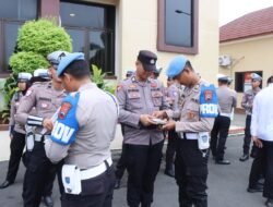Propam Polres Jepara Disiplinkan Anggota Saat Pelaksanaan Operasi Zebra Candi 2025