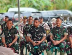 Tinjau Lahan Pembangunan Batalyon Teritorial, Danrem 043/Gatam Apresiasi Dukungan Pemkab dan Warga Pesisir Barat
