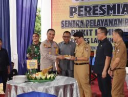 Beri Kemudahan Masyarakat, Polres Lampung Utara Resmikan Sentra Pelayanan Publik Bukit Kemuning