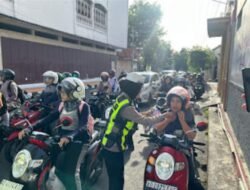 Satlantas Polres Klaten Gelar Edukasi Keliling dalam Rangka Ops Zebra Candi 2025