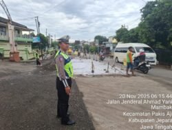 Polres Jepara Gelar Pengamanan Arus Lalin pada Operasi Zebra Candi 2025