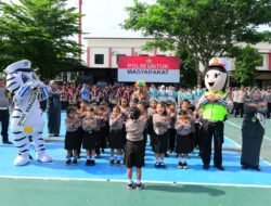 Apel Peringatan Hari Anak Sedunia di Polres Karanganyar: Ajang Ekspresi dan Edukasi Hak Anak