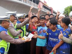Polres Kebumen Gelar Dikmas Lantas Berbasis Seni Budaya di CFD Alun-alun Pancasila