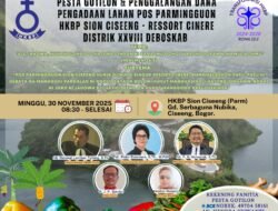 Pesta Gotilon dan Penggalangan Dana Pos Parmingguon HKBP Sion Ciseeng