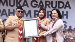 MURI Resmi Catat Pelantikan 13.149 Pramuka Garuda Banyumas Cinta Bangga Paham Rupiah Masuk Rekor Indonesia