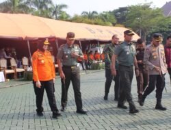 Dandim 0509 Bekasi Pastikan Pasukan Siap Hadapi Bencana Hidrometeorologi