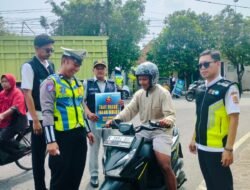 Polres Jepara Sosialisasikan Ops Zebra Candi 2025 dan Layanan Pajak Kendaraan