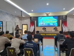 Polres Karanganyar Gelar Rakor Kesiapan Operasi Lilin 2025