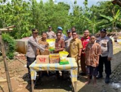 Polres Kebumen Salurkan Bantuan untuk Korban Rumah Roboh di Rowokele