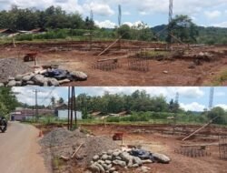 Pembangunan Gedung Koperasi Merah Putih Di Desa Kebanaran Mandiraja Tanpa Papan Informasi Publik dan APD Pekerja di Abaikan