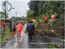 Banjir dan Longsor Terjang Empat Kabupaten di Sumatera Utara Secara Bersamaan