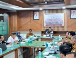 Sekda Aceh Pimpin Rapat Koordinasi Pembangunan Sekolah Rakyat dengan Kementerian PUPR