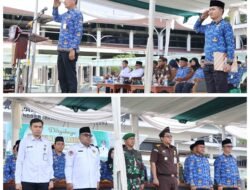 PEMKAB PESIBAR GELAR UPACARA PERINGATAN HUT KORPRI KE-54