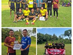 Tim PGRI Pamarican Juara 1 Dalam Turnamen Sepak Bola Karyamukti Fun Football Season 2
