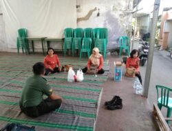 Komsos Bersama Kader Posyandu, Babinsa Banjarsari Ajak Ibu-ibu Peduli Kesehatan Balita