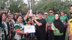 BUPATI DEDI IRAWAN RESMI TUTUP TURNAMEN PERWOSI CUP 2025