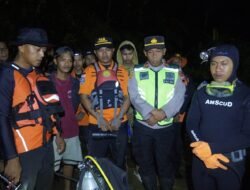 Pelajar SMKN 1 Alian Hanyut di Sungai Wonokromo, Tim SAR Temukan Korban pada Malam Hari