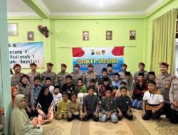 Momentum Hari Jadi Reserse ke-78, Satreskrim Polres Boyolali Gelar Bakti Sosial di Panti Asuhan