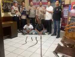 Polsek Tlogowungu Cegah Tawuran, Dua Remaja Gangster Diamankan Bersama Senjata Tajam