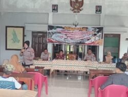 Polres Jepara Gelar Sosialisasi P4GN di Desa Ujungpandan, Warga Diajak Perangi Narkoba
