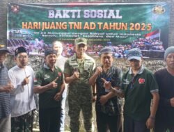 Peringati Hari Juang TNI-AD Ke-80, Kodim 0735/Surakarta Gelar Karya Bakti Pembersihan Fasum Dan Bantuan Paket Sembako
