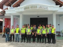 Jelang Natal dan Tahun Baru, Polres Klaten Intensifkan Patroli ke Gereja-Gereja
