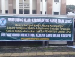 Barindo Minta Kejari Karanganyar Panggil Paksa Saksi Juliyatmono