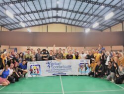 Semangat Bulutangkis Insan BRILian Meriahkan HUT BRI ke-130