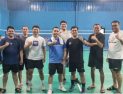 Ajang Silaturahmi Profesional, Badminton Bersama Manajemen BRI Hayam Wuruk dan PT Daya Cakra Sentosa