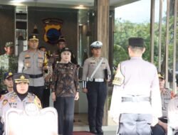 Amankan Nataru 2025–2026, Polres Kendal Gelar Apel Pasukan Operasi Lilin Candi