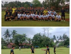 Laga Sepak Bola Persahabatan PS PGRI Pamarican Menang 4 – 2 Atas KKG PJOK Majenang