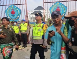 Polri Amankan Aksi Buruh Brebes Bersatu dengan Aman dan Kondusif