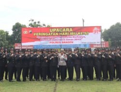 Momentum Peringatan Hari Ibu ke-97 Khidmat di Mapolres Sragen