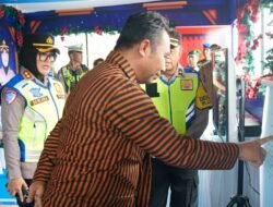 Amankan Libur Natal dan Tahun Baru, Kapolres Sragen Tinjau 7 Pos Strategis Nataru