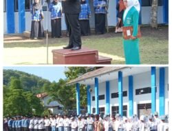 Gelar Upacara Peringatan Hari Besar Nasional Bertempat di Halaman Kampus SMK Al-Ikhsan Pamarican